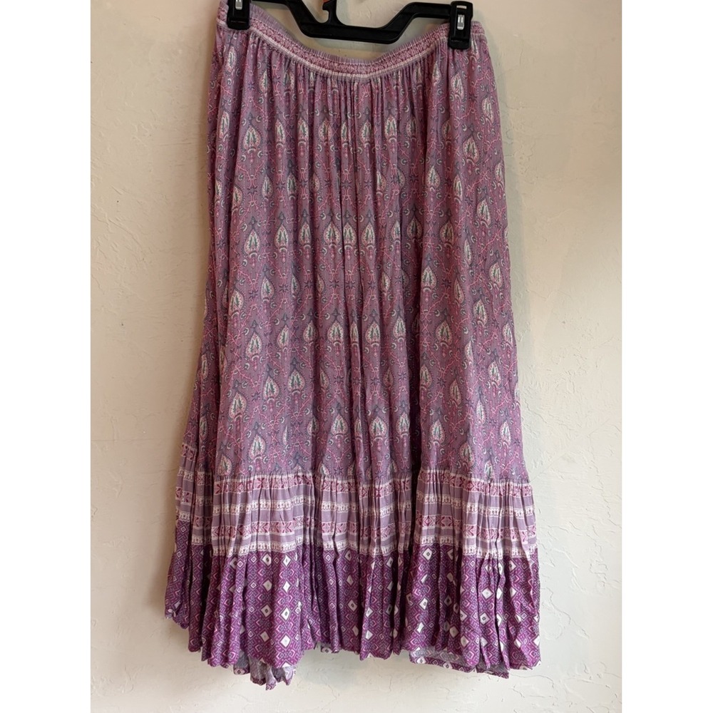 Spell & The Gypsy Lilac Oracle Boho Midi Maxi Skirt M NWT Luxury Bohemian - Picture 10 of 13